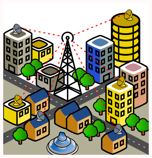 پوشش بی‌سیم شهری،وای فای شهری،wireless cities